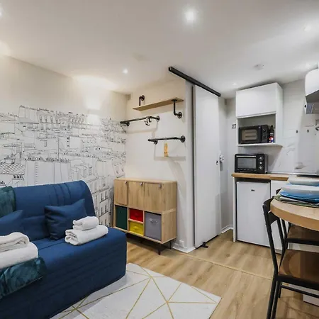 Dom wakacyjny Cosy - 2p - Canal Saint Martin